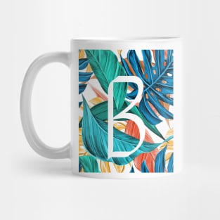 Tropical Alphabet “B” Mug